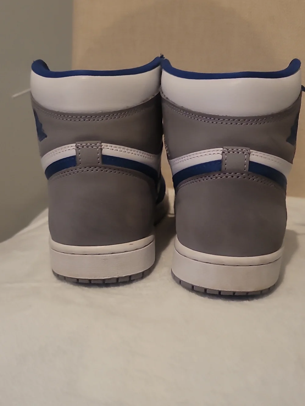 Nike Men’s High-Top Sneakers - Blue / White / Gray